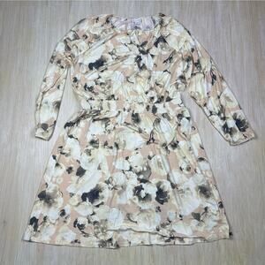 NWT LuLaRoe Jody Elegant Beach Floral Romantic Feminine Long Sleeve Dress XL